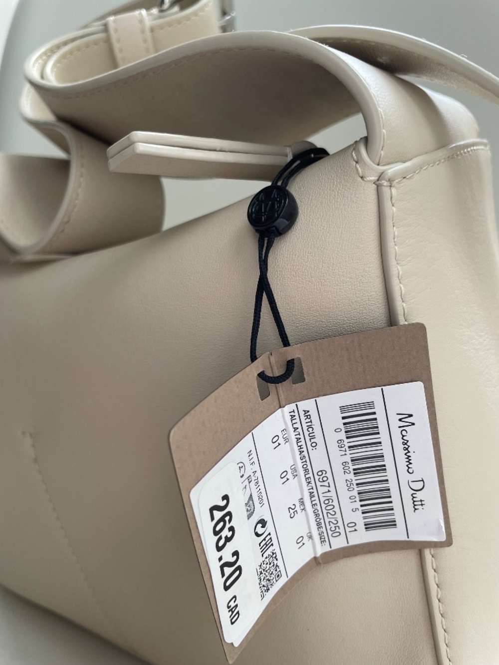 Massimo Dutti Nappa Leather Bag - Picture 5 of 8